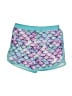 Unbranded Hearts Teal Blue Athletic Shorts Size 8 - photo 1