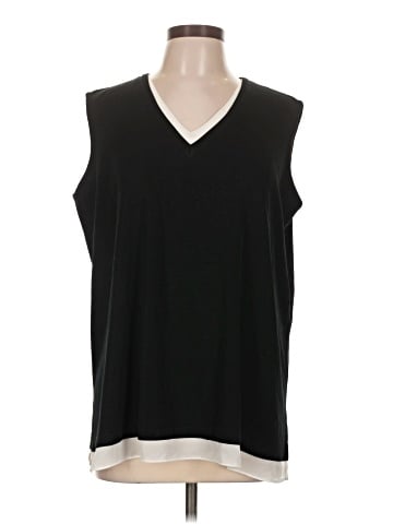 MING WANG Sweater Vest (view 1)