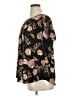 Daniel Rainn Floral Black Short Sleeve Blouse Size 1X - photo 5