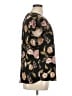 Daniel Rainn Floral Black Short Sleeve Blouse Size 1X - photo 4