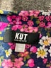 Kut from the Kloth 100% Polyester Floral Purple 3/4 Sleeve Blouse Size 2X - photo 4