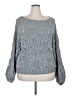Kori America Tweed Blue Pullover Sweater Size L - photo 1