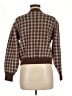 Lush Houndstooth Brown Cardigan Size M (estimated) - photo 2