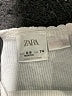 Zara Solid Ivory Short Sleeve Onesie Size 6-9 mo - photo 3