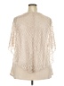 Ultra Teeze 100% Polyester Ivory Short Sleeve Blouse Size 2X - photo 2