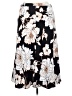 Apt. 9 100% Polyester Floral Black Casual Skirt Size XXL - photo 2