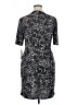Apt. 9 Animal Print Black Casual Dress Size XL - photo 2