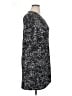 Apt. 9 Animal Print Black Casual Dress Size XL - photo 4