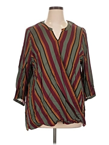 Cj Banks 3/4 Sleeve Blouse (view 1)