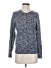 Lands' End 100% Baumwolle Polka Dots Blue Pullover Sweater Size S - photo 1