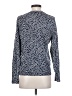 Lands' End 100% Baumwolle Polka Dots Blue Pullover Sweater Size S - photo 2