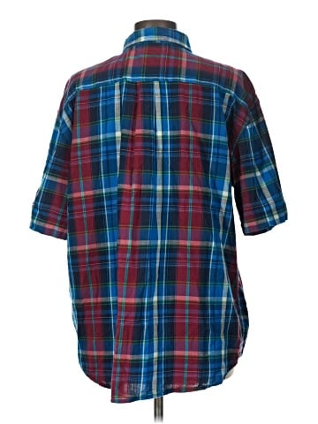 St. John's Bay Short Sleeve Button-Down Shirt (view 2)