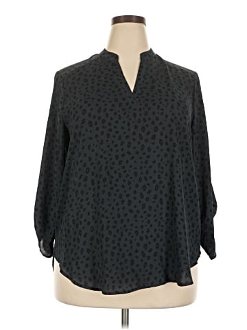 Lush 3/4 Sleeve Blouse (view 1)