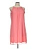 Iz Byer 100% Polyester Solid Pink Casual Dress Size L - photo 1
