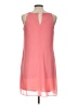 Iz Byer 100% Polyester Solid Pink Casual Dress Size L - photo 2