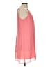 Iz Byer 100% Polyester Solid Pink Casual Dress Size L - photo 4
