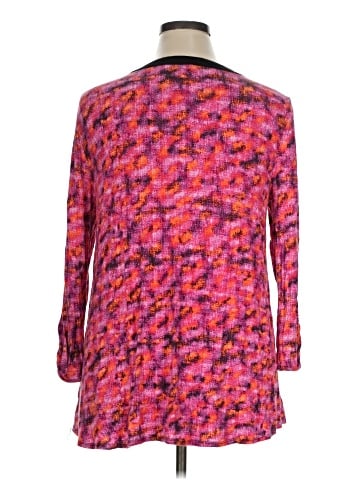 August Silk 3/4 Sleeve T-Shirt (view 2)