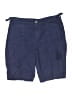 Escada Solid Blue Cargo Shorts Size M - photo 1