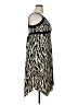 AGB Animal Print Gold Cocktail Dress Size 14 - photo 4