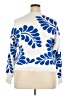 Ann Taylor Print Blue Pullover Sweater Size XXL - photo 2