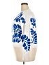 Ann Taylor Print Blue Pullover Sweater Size XXL - photo 5