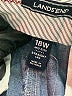 Lands' End 100% Cotton Blue Casual Pants Size 18W - photo 5
