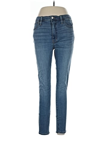 Madewell 9" Mid-Rise Roadtripper Supersoft Skinny Jeans in Hastings Wash (view 1)