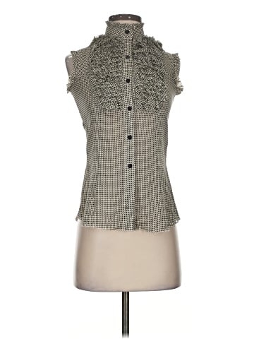 Trina Turk Sleeveless Silk Top (view 1)