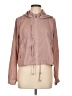 Ci Sono 100% Polyester Solid Pink Windbreaker Size L - photo 1
