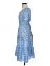 Southern Tide Checkered-gingham Blue Casual Dress Size S - photo 5