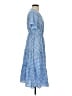 Southern Tide Checkered-gingham Blue Casual Dress Size S - photo 4