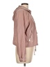 Ci Sono 100% Polyester Solid Pink Windbreaker Size L - photo 4
