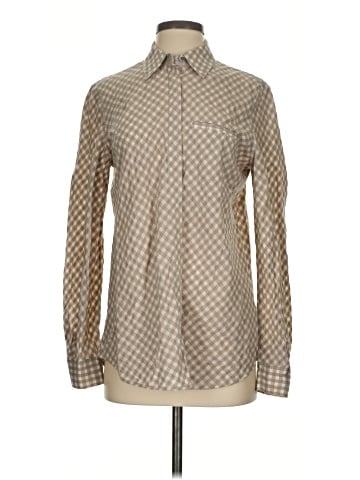 Lafayette 148 New York Long Sleeve Button-Down Shirt (view 1)
