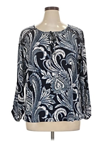 Cj Banks 3/4 Sleeve Blouse (view 1)