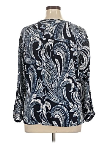 Cj Banks 3/4 Sleeve Blouse (view 2)