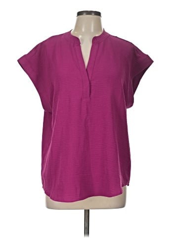 Cynthia Steffe Short Sleeve Blouse (view 1)