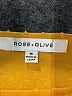 Rose + Olive Yellow Long Sleeve Blouse Size M - photo 4