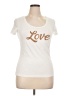 Guess Ivory Short Sleeve T-Shirt Size XL - photo 1