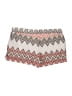Outback Red 100% Polyester Chevron-herringbone Ivory Shorts Size XL - photo 2