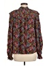Boden Floral Brown Long Sleeve Blouse Size 8 - photo 2