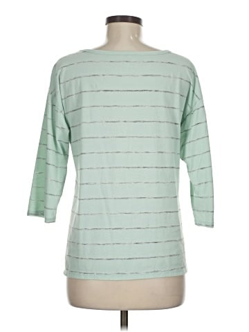 T by Talbots 3/4 Sleeve T-Shirt (view 2)