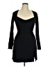 Tinsel Solid Black Cocktail Dress Size XL - photo 1