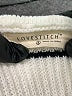Lovestitch 100% Acrylic Stripes Ivory Pullover Sweater Size S - photo 7