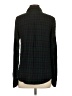 Dex Plaid Black Long Sleeve Button-Down Shirt Size S - photo 2