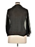 Torrid 100% Polyester Solid Black Kimono Size 1X Plus (1) - photo 2