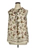 Max Studio 100% Polyester Ivory Sleeveless Blouse Size XL - photo 1