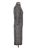 Jacques Moret Animal Print Gray Black Cocktail Dress Size S - photo 4