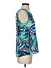Alya 100% Polyester Blue Tank Top Size S - photo 4
