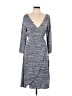 Forever Gray Blue Casual Dress Size XL - photo 1