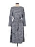Forever Gray Blue Casual Dress Size XL - photo 2